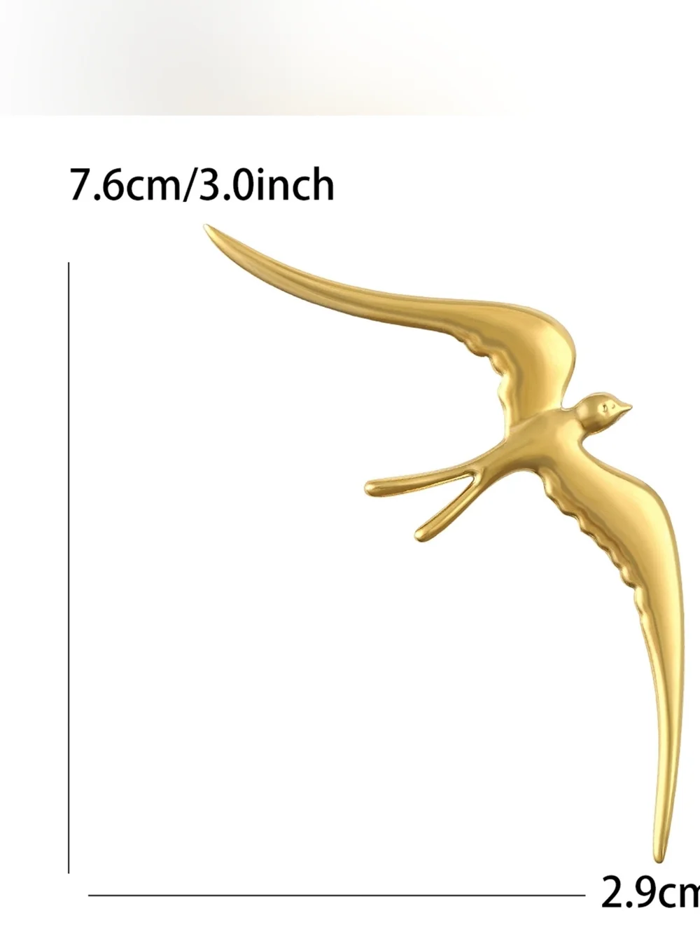 VQ Swallow Brooch